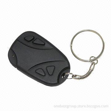 High-definition 720P Keychain Spy Camera, Supports Micro SD Card, OEM Orders Welcomed